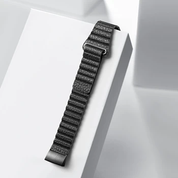 Pulsera de cuero pulsera Fitbit Charge 3 4 Magnético de Reemplazo de la Banda de Pulsera de la Correa para Cargar 4/Carga 3/Carga 3 SE