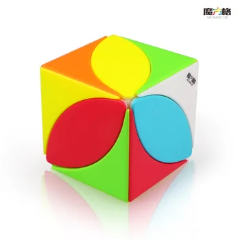 QiYi MoFangGe Ivy Cubo Mágico de la Hoja de XMD Cubo Magico Velocidad Profesional Neo Cube Puzzle de Kostka Antiestrés Juguetes Para los Niños