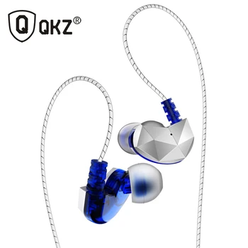 QKZ CK6 Auriculares de 3,5 mm En la oreja con Cable de Micrófono de los Auriculares para samsung S9 S8/S8+ smartphone de huawei, xiaomi