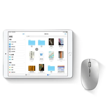Ratón Bluetooth Para el iPad Pro 11 12.9 pulgadas 2020 2018 2017 Pro11 Tablet Ratón Inalámbrico Recargable de Silencio en Silencio Gaming Mouse
