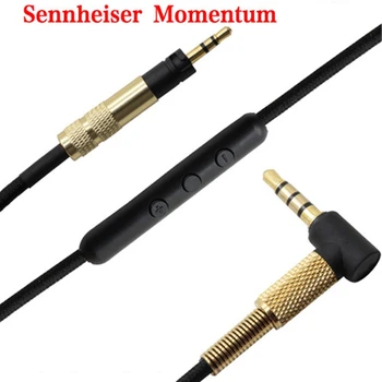 Reemplazo del Cable de Audio Para Sennheiser Momentum 2.0 /HD4.40 HD 4.40 BT HD4.50 HD 4.50 BTNC HD4.30i HD4.30G cable de los Auriculares