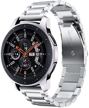 Reloj de pulsera de 20mm Correa para Garmin Vivoactive 3 para Samsung Gear Deporte Galaxy S2 46mm Activo 2 Correa de Reloj Pulsera de Metal