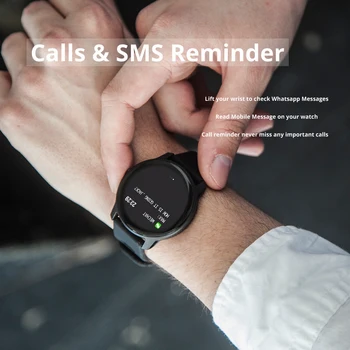 Reloj inteligente ios Android Wear de las Mujeres del Monitor de Presión Arterial Pronóstico del Tiempo smartwatch pk Xiaomi Teléfono de Samsung PK Zl01 M5 W26
