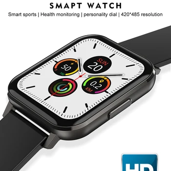 Relojes Inteligentes Full Touch Smart Watch Hombres Android 2020 Smartwatch Ecg Ppg IP68 de los Relojes Inteligentes Para el Iphone Ios Android de Huawei