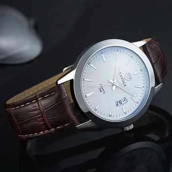 Relojes para hombre de la Marca Superior de Lujo YAZOLE Hombres Deporte de Moda de Cuarzo reloj de Pulsera Masculino Reloj de Negocio Impermeable Reloj relogio masculino