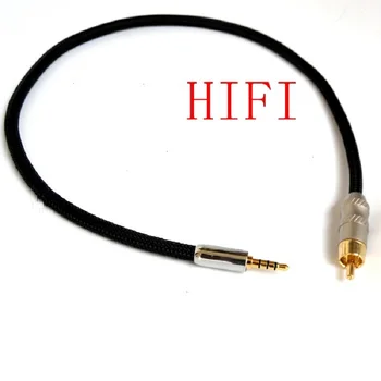 Reproductor de MP3 de EROS H06 Coaxial de alta fidelidad Fiebre 3.5 Vez Lotus Cable de Audio RCA