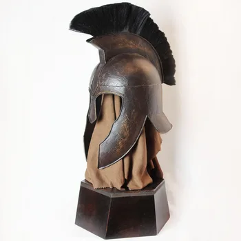 Retro Creativo de la Calidad de la decoración del Hogar de Antigüedades de Roma casco Troy Casco Puede usar la Sala de estar de Hierro Decoración de la Mesa casque armet