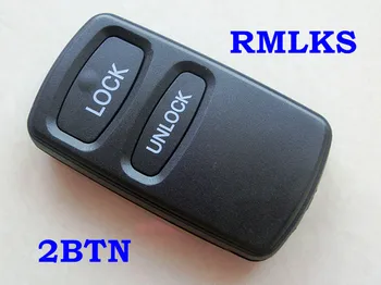 RMLKS Remoto FOB Reemplazar Clave de Caso de Shell para Mitsubishi Pajero V73 Outlander 2 3 Botón de la Llave a distancia
