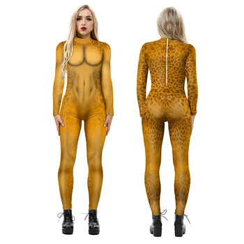 Robot Traje de Mujer Traje de Fiesta de Disfraces de Halloween para Mujeres Mallas Trajes Sexy Lady Apretado Robot Traje de Cosplay de Carnaval