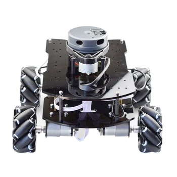 ROS Piloto automático Ruedas Mecanum Robot Chasis del Coche Kit de Arduino STM32f103rct6 Raspberry Pi Lidar Posicionamiento de una Conducción Automatizada