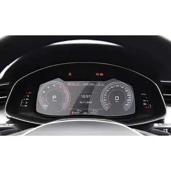 RUIYA protector de pantalla para Audi A6 A7 P8 panel de instrumentos LCD de la pantalla,de 9H vidrio templado protector de la protección contra daños a diario