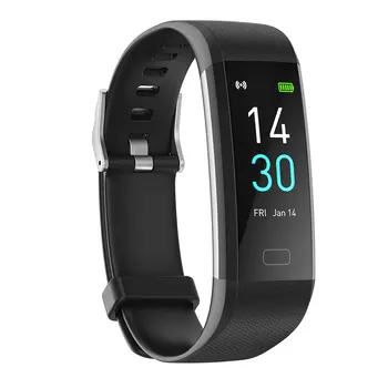Runmifit S5 Smartwatch De Monitor De Estado De La Banda De Smartwatches Negro Reloj Inteligente De Fitness Runkeeper Inalámbrico Impermeable Android Ios