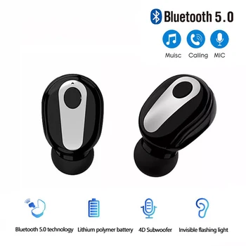 S9 Mini 5.0 de Bluetooth de los Auriculares del Deporte Gaming Headset con Micrófono Inalámbrico de auriculares manos libres Estéreo Auriculares De Xiaomi Todos los Teléfonos