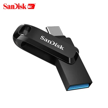 SanDisk Unidad Flash USB USB 3.1 Type-C dispositivo de 32gb 64gb 128GB 256GB OTG Dual Pen Drive de 150MB/s Original Pendrive SDDDC3 memoria Usb
