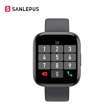 SANLEPUS Reloj Inteligente Impermeable Smartwatch Con Bluetooth Llama a los Hombres a las Mujeres Monitor de Ritmo Cardíaco Sueño de Gestión Para Android iPhone