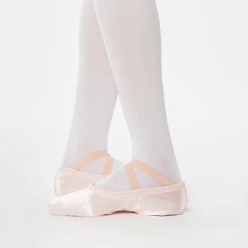 Sansha Adulto Zapatillas de Ballet de color Rosa de Satén de División Sintética Transpirable Profesional de Ballet Zapatilla Para Niñas Mujeres Hombres Zapatos de Baile NO.3S