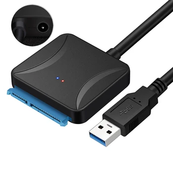 SATA USB 3.0 SATA Cables del Convertidor Macho de 2,5/3,5 pulgadas unidad de disco duro / SSD Unidad de Adaptador de Cable para el Cableado Convertir