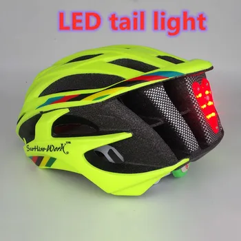 SCOHIRO-OBRA Nueva moda de la luz LED en el hombre/Mujer de Carretera Bicicleta de Montaña Casco Ultraligero EPS Racing, el Equipo de Ciclismo