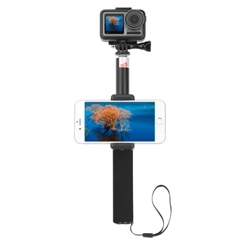 Selfie Stick Polo temporizador para DJI Osmo Acción para GoPro 9 Héroe 8 7 6 5 Cámara de la Varilla de Extensión de Teléfono Titular de la Cámara de Accesorios