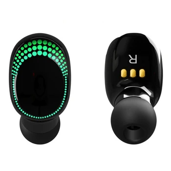 Seovo Bluetooth de los Auriculares de la Tws Pantalla Digital Inalámbrico de auriculares de manos libres Airdots 2200 mAh de la batería Carga de la Batería del teléfono