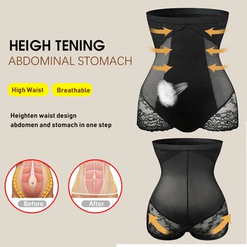 Sexy Butt Lifter para las Mujeres la Ropa interior que Adelgaza la Cintura Entrenador Delgado Barriga Control Bragas Cuerpo Shaper Shapewear