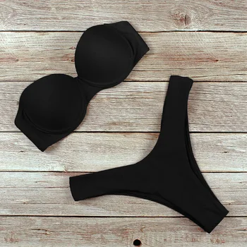 Sexy Cintura Alta Del Bikini Trajes De Baño Traje De Baño De Las Mujeres 2020 Leopard Brazilian Bikini Set Empuje Hacia Arriba El Traje De Baño Femenino De Verano Ropa De Playa L