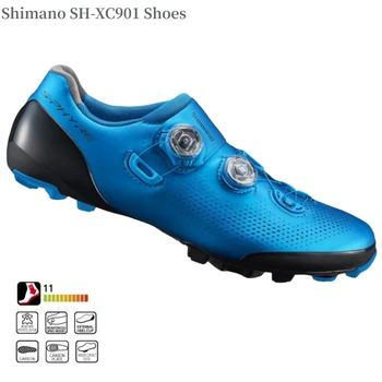 Shimano S-Phyre SH-XC9(XC901) MTB Zapatos SH XC901 MTB Bloqueo de zapatos XC9 zapatos de ciclismo