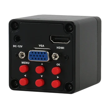 SONY IMX307 HDMI VGA Industrial Electrónica Digital de la Cámara del Microscopio 100X 180X C Montaje de la Lente de Kit De la placa del Teléfono de Soldadura de Reparación