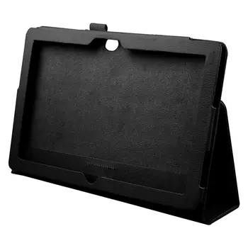 Soporte de Cuero Cubierta de la funda Para Microsoft Surface 10.6 Windows 8 RT Tablet , Negro