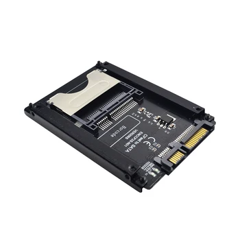SP Black Metal Caso cfast tarjeta de 2.5 SATA 6Gb/s de la tarjeta de adaptador con caja adaptador de Enchufe con shell apoyo cfast 64GB 128GB