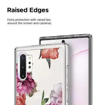 Spigen Nueva CYRILL Cecile Floral Caso de la Serie de Galaxy Note 10 Plus - la Moda Clásica Diseñados de Alta Calidad Protector de los Casos