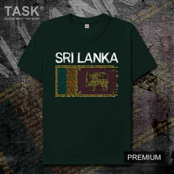 Sri Lanka Lanka LKA camisa de hombre t nuevo Tops t-shirt de manga Corta ropa de la camiseta del equipo nacional de país de jerseys de los deportes del algodón
