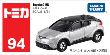Sueño Tomica Coche Toyota C-HR mundo del Automóvil Diecast Metal Modelo de Coche, El maletero puede abrirse