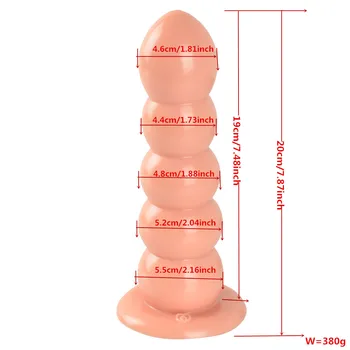 Super Gran Tamaño Plug Anal Butt Plug Gran Enorme de Juguetes Sexuales para Mujeres Plug Anal Unisex Juguetes Eróticos Sexuales de los Productos para los Hombres Bolas Anales