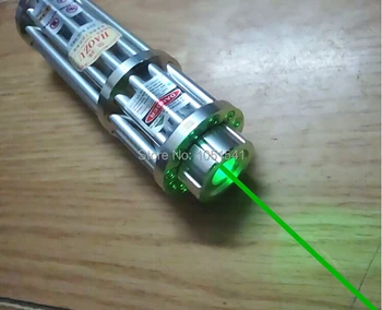 Super Potente! Verde militar punteros laser de 532nm 100w 100000m Linterna Luz de la cerilla encendida a la madera seca/Quemadura de cigarrillos de Caza