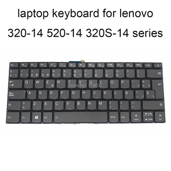 Sustitución de teclados teclado retroiluminado 320 14AST para lenovo IdeaPad 120S 14IAP 320 520 14IKB español gris SN20M61947 5CB0N82251