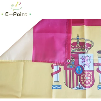 Tamaño completo de Gran Tamaño Europeo de la Bandera de España Anillos Superiores de Navidad Decoraciones para el Hogar banderín de Regalos
