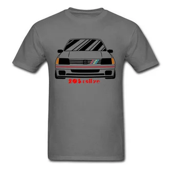 Tamaño jumbo topshirts Camiseta para Hombre de Peugeot 205 Gti rallye Racing camiseta de la aptitud de los hombres T-shirt Retro Wrc tops de manga corta Camiseta