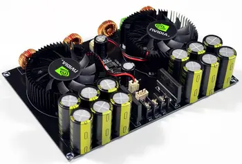 TDA8954 420W + 420W 2.0 de la Clase D Digital Amplificador de Potencia de la Junta (Ventilador de Refrigeración) AC12.5V a AC26V Amplificador de la Junta de
