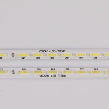 TELEVISOR LED de Iluminación de Repuesto Para Panasonic TX-L50EM6B TC-L50EM5 Barra de LED de luz de fondo de la Tira de la Línea de la Regla de V500H1-LS5-TLEM4 LS5-TREM6