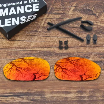 ToughAsNails Polarizado Lentes de Repuesto y Negro Oído Calcetines para Oakley Juliet Gafas de sol - Múltiples Opciones de