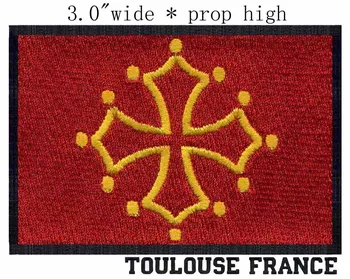 Toulouse, Francia Bandera de 3