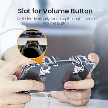 Ugreen PUBG Joystick Controlador de Disparadores Para iPhone Celular Joypad Mando Android Fuego Objetivo de Teléfono Móvil Triger Controlador de PUBG