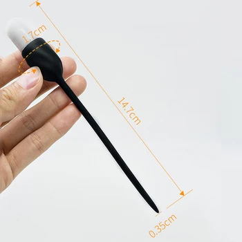 Unisex de Silicona Mini Vibrador Dilatador Uretral del Pene Tapón de la Varilla de Catéter de Juguetes Sexuales para los Hombres el Pene de la Inserción de la Uretra Sonido Dilatador