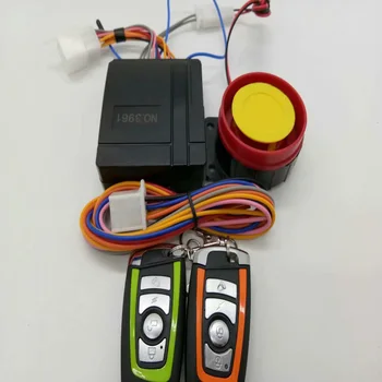 Universal Scooter de Seguridad Anti-robo Sistema de Alarma de la Motocicleta Sistema de Alarma de Dos vías Con Motor de Inicio Remoto de Llavero