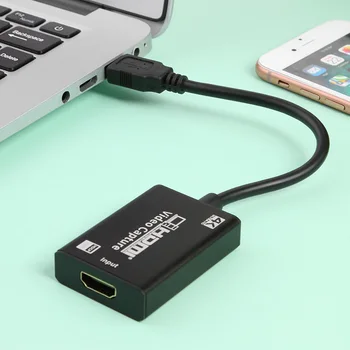 USB 3.0 HDMI de la Tarjeta de Captura 4K HDMI de la Tarjeta de Adquisición de Video Mini Capturador de Registro de Cuadro de Grabación