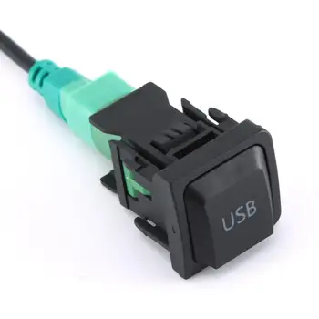 Usb Interruptor de Botón Usb Cable Adaptador Para el Reproductor de CD Radio Usb Cable Adaptador Inalámbrico para Coche de Módulo de Accesorios