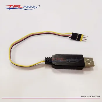 USB Programa de Cable para Pro de Alta Tensión ESC 300A 1,4 M Catamarán RC Barco