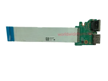 USB Puerto Ethernet LAN Junta Con el Cable De HP 15-e000 15-e Número de Pieza DAOR65TB6DO Superior y de Trabajo