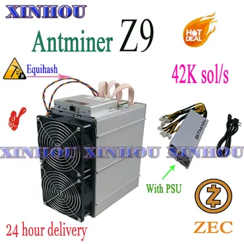 Utiliza asic AntMiner Z9 42k con la fuente de alimentación de Equihash ZEC ZEN ULO de la minería BTC mejor que Z11 z9mini Z15 s9 S17 Innosilicon A9 M20S M3 A10